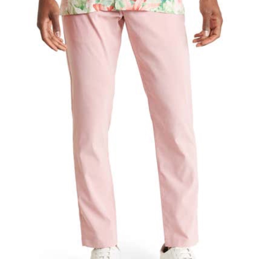 Tommy Bahama Island Zone Performance Oxford Pants, Size 33 x 30, WILD GERANIUM